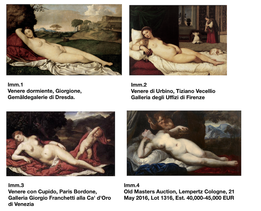 Venere dormiente con Cupido